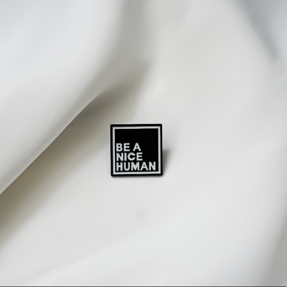 ๐ New Be A Nice Human enamel pin - Picture 4 of 7
